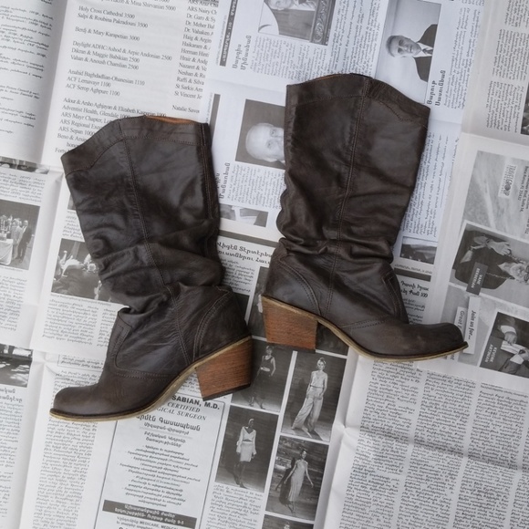 Steve Madden cowboy boots. 👢👢 - Picture 5 of 11